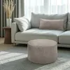 Domarex Sitzpouf rund Ø45x25 cm,Pouf Hocker Wohnzimmer & Produktbild-Vorschau 4