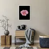 Poster - Poster ohne Rahmen - Hibiskus Blume Rosa - 40x50 Produktbild-Vorschau 6