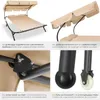 tectake® Gartenliege für 2 Personen Produktbild-Vorschau 4