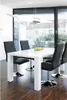 Tavolo da pranzo 200x100x76 cm bianco Anteprima dell’immagine prodotto 8