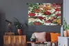 MuchoWow® Wandteppich Wandbehang Blumen - Orange - Rot - Produktbild-Vorschau 5