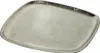 Piatto decorativo in metallo argento Ciotola decorativa Anteprima dell’immagine prodotto 1
