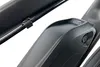 A close-up view of an electric bicycle battery pack. Produktbild-Vorschau