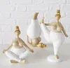 LS-LebenStil 3 Yoga Frauen Deko-Figur Set Molly 21cm Produktbild-Vorschau 5