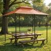 3.04 Dach für Pavillon 3x4 m, PVC beschichtet, wasserdicht Produktbild-Vorschau 6