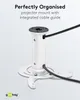 Goobay 51896 BeamerFlex, bianco - supporto a soffitto Anteprima dell’immagine prodotto 8