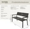 TecTake 403546, Grau, Polystyrene Produktbild-Vorschau 6
