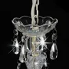 vidaXL Lustre avec perles blanc rond 3×E14 Voir les images du produit 4