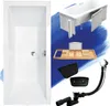 Badewanne Rechteck Set 5in1 170x75 mit Ablaufgarnitur und Produktbild-Vorschau 1