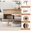 COSTWAY Couchtisch mit anhebbarer Platte und Stauraum, Produktbild-Vorschau 7