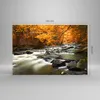 Bilder auf glas - Stream Herbst Forrest Berg - 120x80cm - Produktbild-Vorschau 3