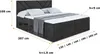 ALTDECOR Boxspringbett mit H3-Matratze (20 cm hoch) mit Produktbild-Vorschau 6