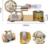 SEAFRONT Hot Air Stirling Motor Motor with Alloy Base Voir les images du produit 2