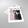 Bilder auf glas - Einteilig - Katzen Blumen Tiere - Produktbild-Vorschau 2