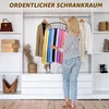 Platzsparende Mehrfach-Hosenbügel (2 Stück), Perfekt für Produktbild-Vorschau 7