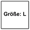 Makita Hoodie mit Reißverschluss Größe L ( 98P145 ) Farbe Produktbild-Vorschau 3