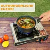 Greenpoint Gaskocher - Campingkocher Edelstahl Produktbild-Vorschau 5