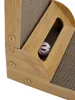 Livingandhome Kratzbrett L-Form Kratzspielzeug für Katzen, Produktbild-Vorschau 5