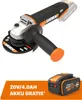 Aku úhlová bruska WORX 20V WX803.9 bez baterie a nabíječky Náhled obrázku produktu 6