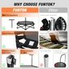 FUNTOK 122 cm skladacia mini trampolína 200 kg, 95 % Náhľad obrázku produktu 2