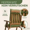 Hochlehner Auflage Florence– Gartenstuhlauflage Hochlehner, Produktbild-Vorschau 3