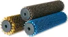 Three cylindrical brushes with bristles, arranged diagonally. Produktbild-Vorschau