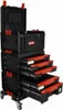 A modular tool chest with multiple drawers and storage compartments, shown on wheels. Náhled obrázku produktu