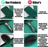 set de 4 brosses à cheveux avec peigne antistatique, brosse Voir les images du produit 3