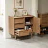 Kommode Holz mit 3 Schubladen & Tür, Sideboard mit Produktbild-Vorschau 10