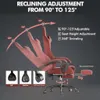 Arvioo Gaming Stuhl mit Fußstütze, Ergonomischer Gaming Produktbild-Vorschau 3