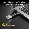 Twist Line 32 GB (antracit/transparentní, USB-A 3.2 Gen 1, Náhled obrázku produktu 9