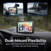 Écran sans fil CarPlay et Android Auto 7 pouces avec caméra Voir les images du produit 11