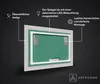 Artforma Dekorativer Spiegel mit LED-Beleuchtung 70x80 cm - Produktbild-Vorschau 2