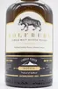 A close-up shot of a Wolfburn Morven Highland Single Malt Scotch Whisky bottle label. Produktbild-Vorschau