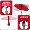 Parasol COSTWAY 300 cm avec éclairage LED, 8 baleines, Voir les images du produit 7