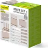 mellerware MR-1412-Beige Set di coltelli con blocco + Anteprima dell’immagine prodotto 7