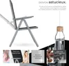 Ensemble de sièges en aluminium 8+1 - argent Voir les images du produit 3