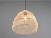 Lampada a sospensione, una luce, paralume in rattan Anteprima dell’immagine prodotto 14