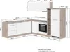 Held Möbel Winkelküche mit Geräten Florenz 240 cm weiß matt Produktbild-Vorschau 5