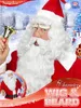 Deluxe Nikolaus Weihnachtsmann - Set Perücke mit Bart und Produktbild-Vorschau 4