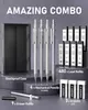 4 Stück Metall Druckbleistift Set 0,5 mm HB Blei 4B Produktbild-Vorschau 6
