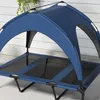 Hundebett Outdoor mit Sonnendach, Hundeliege erhöht mit Produktbild-Vorschau 10
