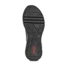 The sole of a brown and black shoe is shown against a white background. Produktbild-Vorschau