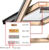 vidaXL Tenda a rullo oscurante grigio SK08 Anteprima dell’immagine prodotto 5