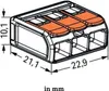 Wago 221-613 3 Leiter 6qmm transparent Klemme (30 Stück) Produktbild-Vorschau 7