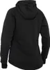 John Doe XTM 2.0 Damen Motorrad Zip Hoodie, schwarz, 2XL Produktbild-Vorschau 5