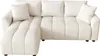 Merax 3-Sitzer Sofa, L-förmiges Ecksofa mit Chaiselongue, Produktbild-Vorschau 8