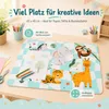 Safari Bastelunterlage 45 x 65 cm – abwischbare Produktbild-Vorschau 5