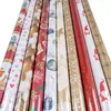 10er Set Geschenkpapier 70x200cm Bunt Advent Weihnachten Produktbild-Vorschau 2