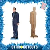 A cardboard cutout of George Russell, with a smaller tabletop cutout included. Anteprima dell’immagine prodotto